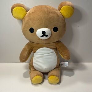 Rilakkuma Plush Zipper on back 15" EUC